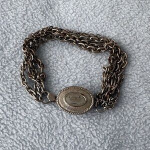 Avon Multi-Strand Silver Bracelet